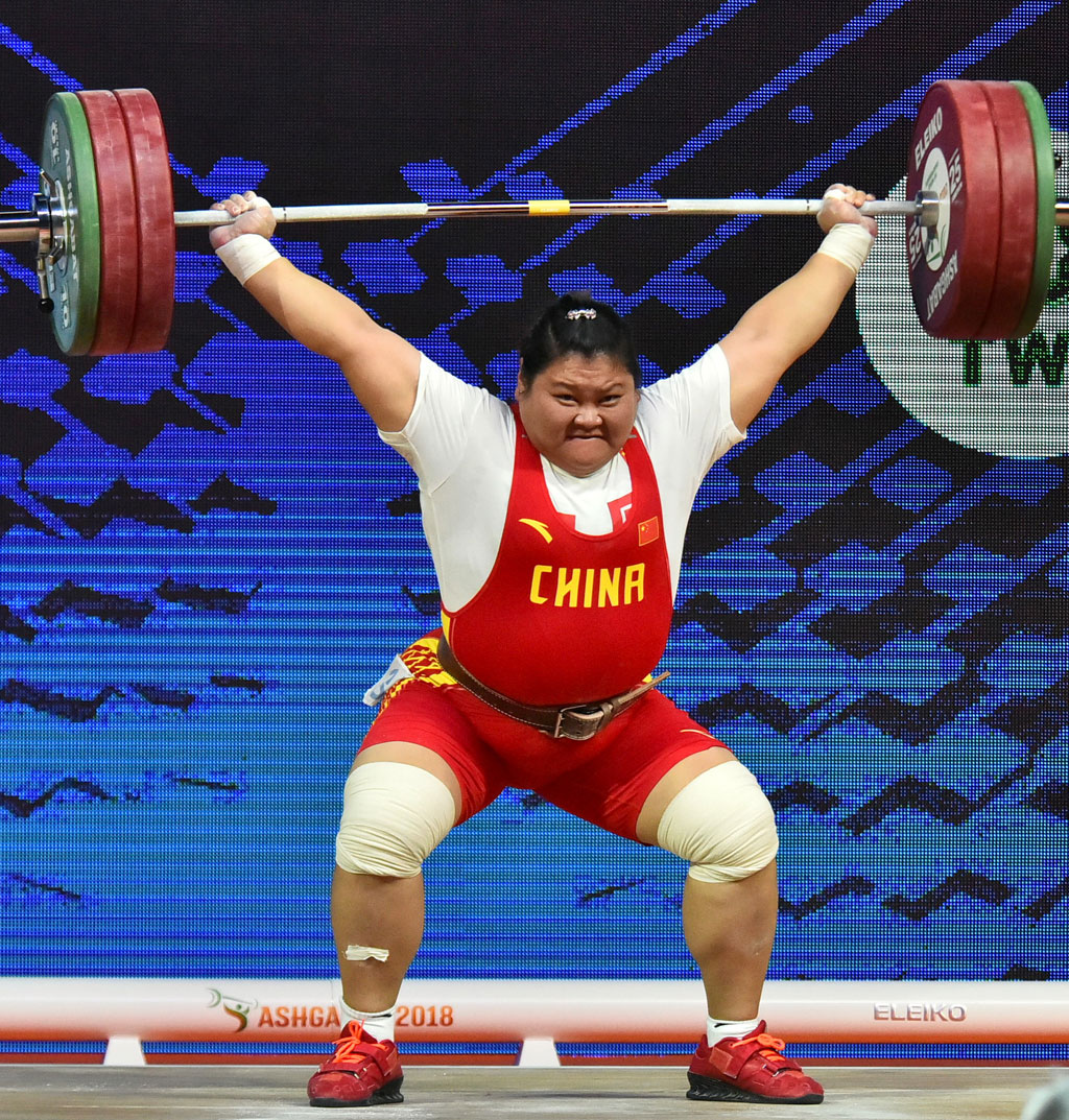 Tatyana Kashirina is the best weightlifter in women’s weight category above 87 kg 