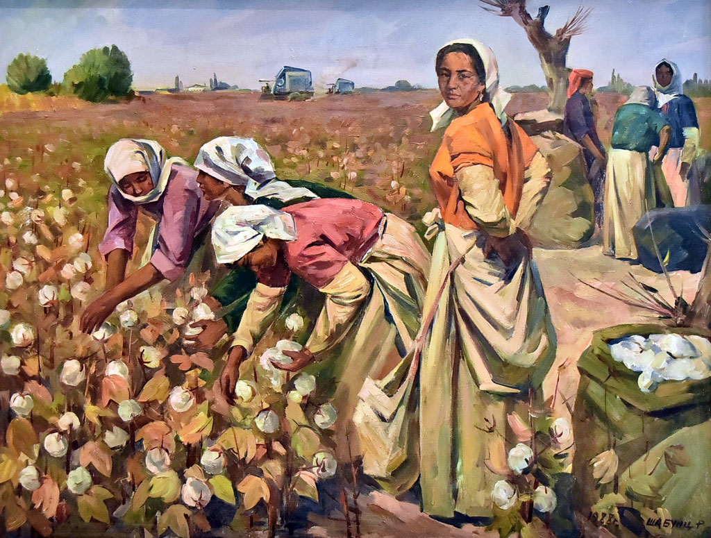 Праздник урожая – в произведениях туркменских живописцев 