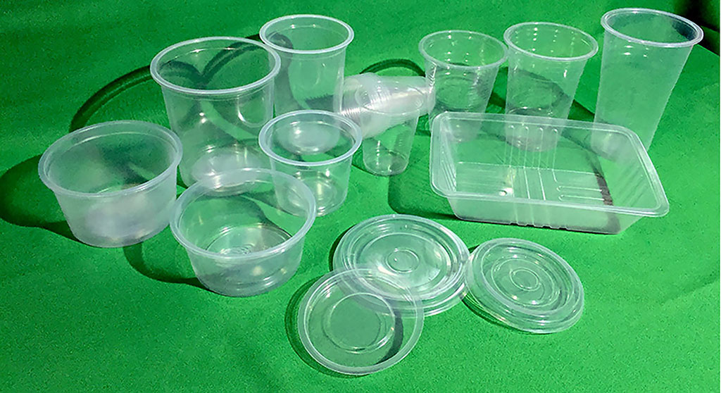 Plastic packaging and dishes made from Turkmen polypropylene 