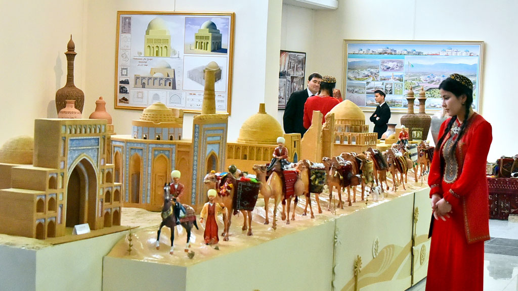 Topical trends and original ideas are presented at architectural exhibition in Ashgabat 