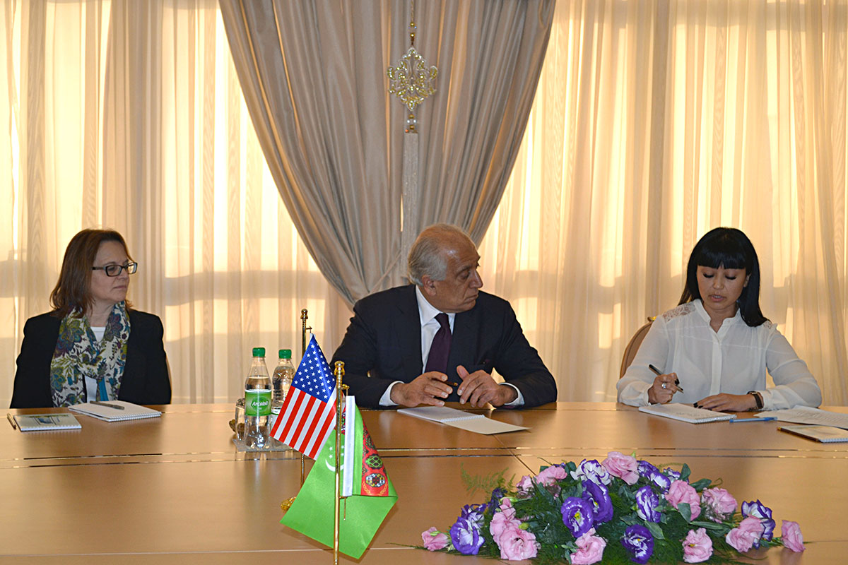 Meeting with the US Special Representative for Afghanistan