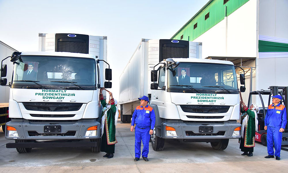 Cold-chain store for fruits and vegetables is put into operation in Ashgabat 