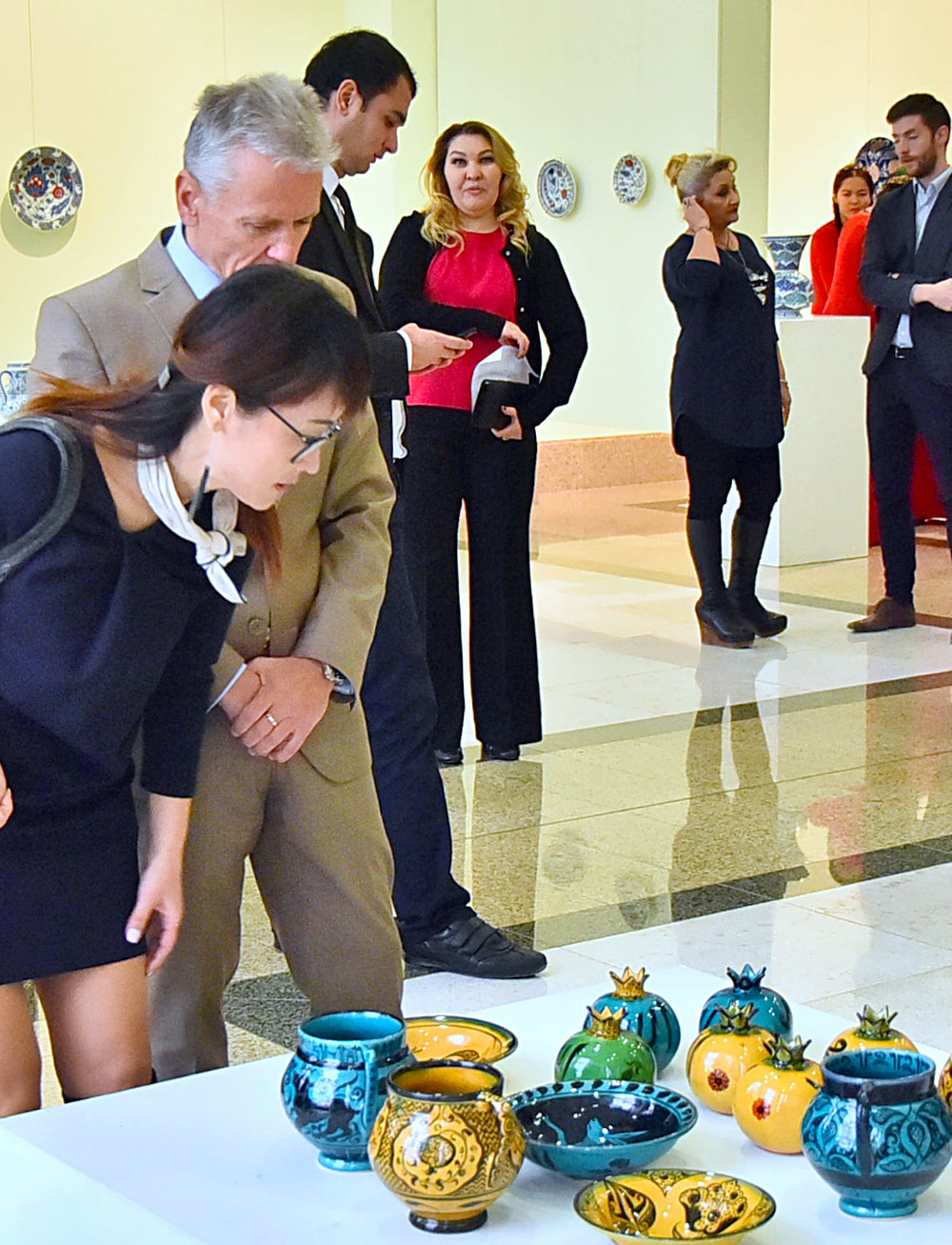 Ashgabat get acquainted with works of Turkish ceramist Ibrahim Kushlu