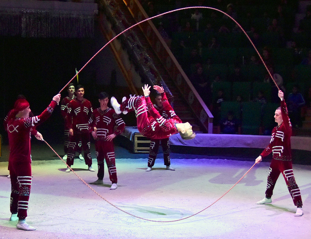 New Year Circus Program delights audience with spectacular circus acts