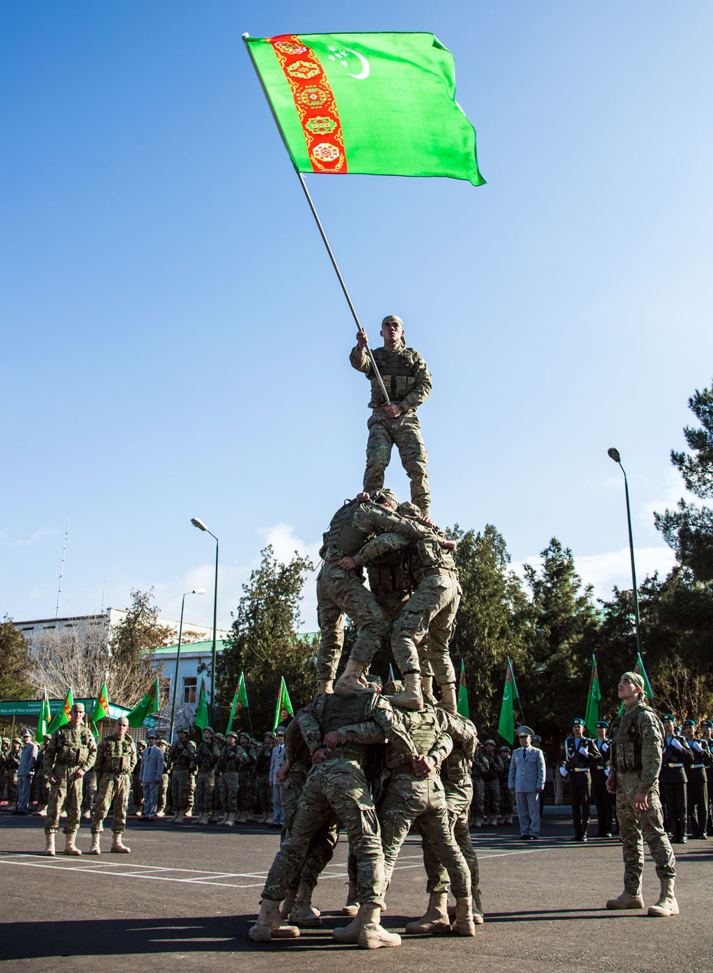 TDH reporter visits one of the military division on the day of swearing-in 