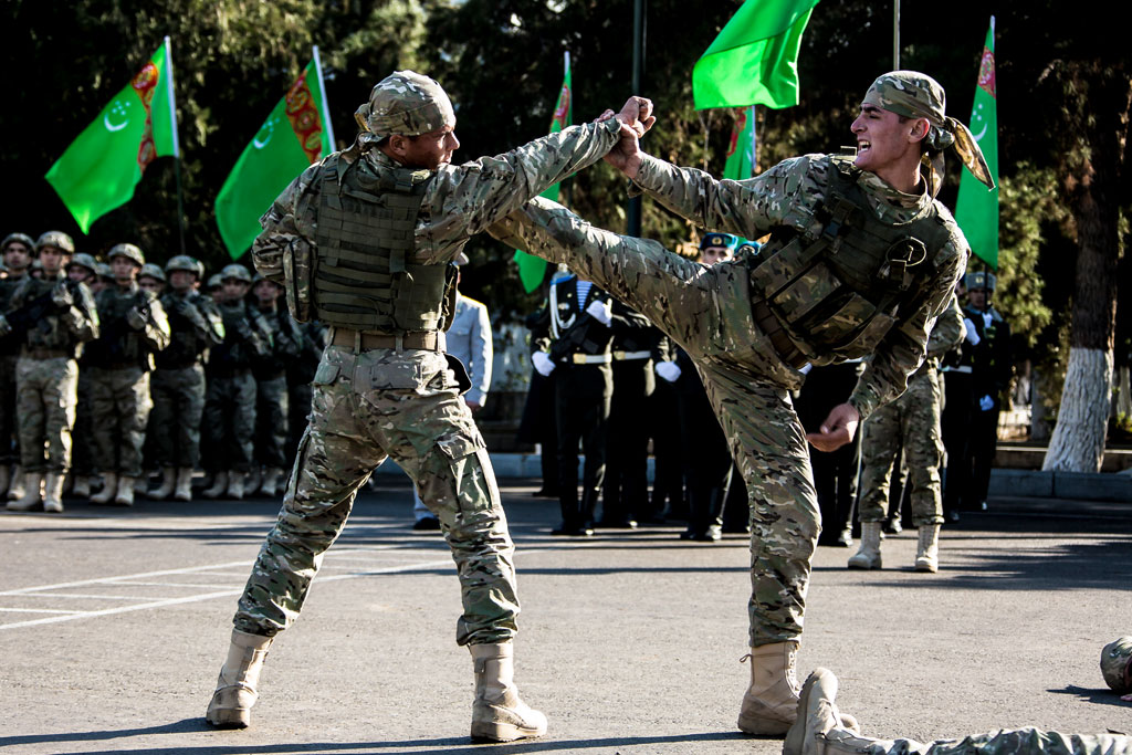 TDH reporter visits one of the military division on the day of swearing-in 