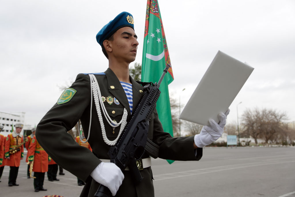 TDH reporter visits one of the military division on the day of swearing-in 