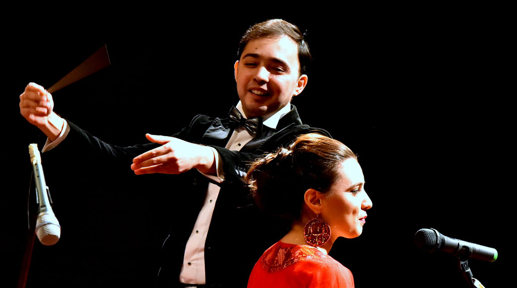 Государственный симфонический оркестр и известные исполнители представили произведения туркменских композиторов