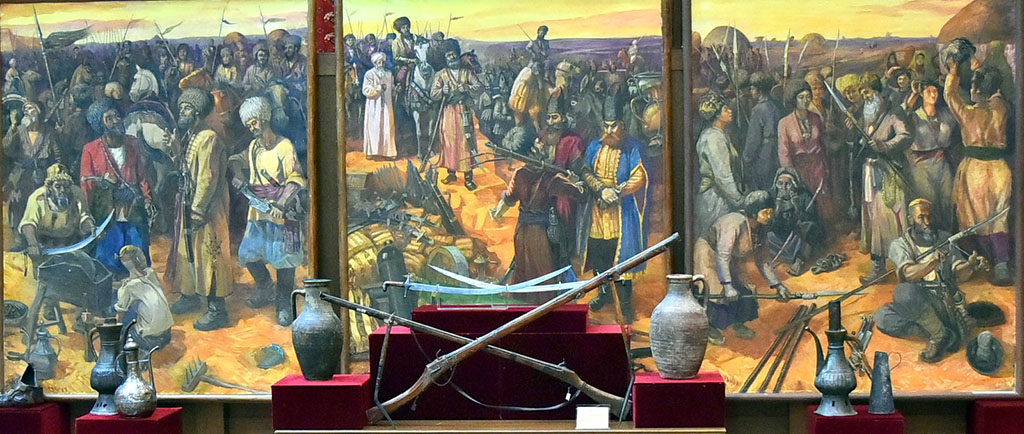 В Государственном музее развёрнута экспозиция в честь Дня защитников Отечества 