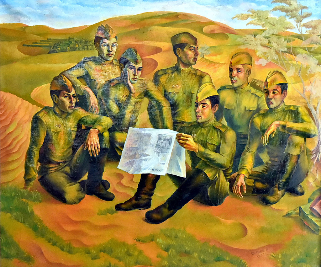 Defenders of Fatherland in Works of Renowned Turkmen Artists 