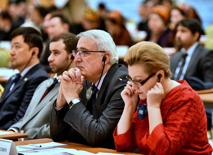 Birinji Hazar ykdysady forumy - žurnalistleriň üns merkezinde