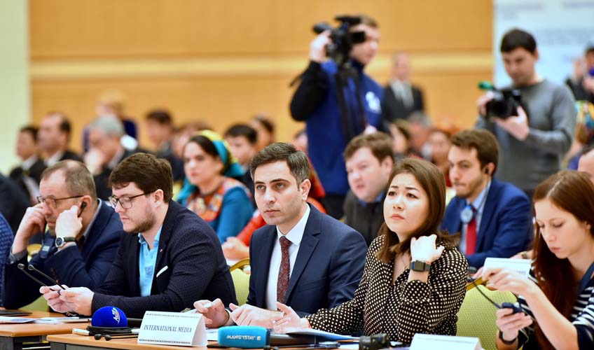 International media forum dedicated to the first Caspian Economic Forum is held in Ashgabat