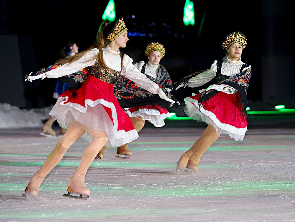 Young Turkmenistan citizens participate in the I Winter Sport Games “Children of Asia”