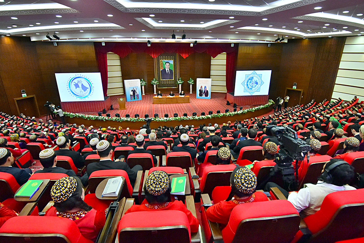 The Institute of International Relations hosts the conference dedicated to the Day of Diplomatic Personnel of Turkmenistan 