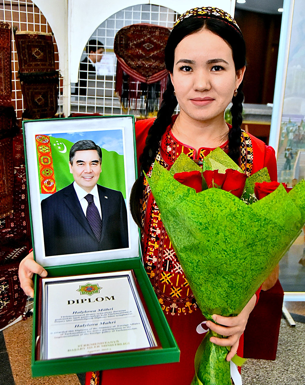 The Institute of International Relations hosts the conference dedicated to the Day of Diplomatic Personnel of Turkmenistan 