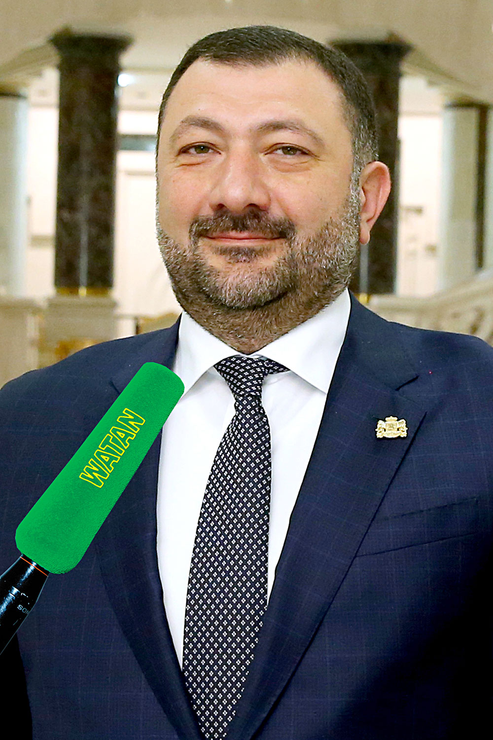 Türkmenistanyň Prezidenti Gruziýanyň Adatdan daşary we Doly ygtyýarly ilçisini kabul etdi 