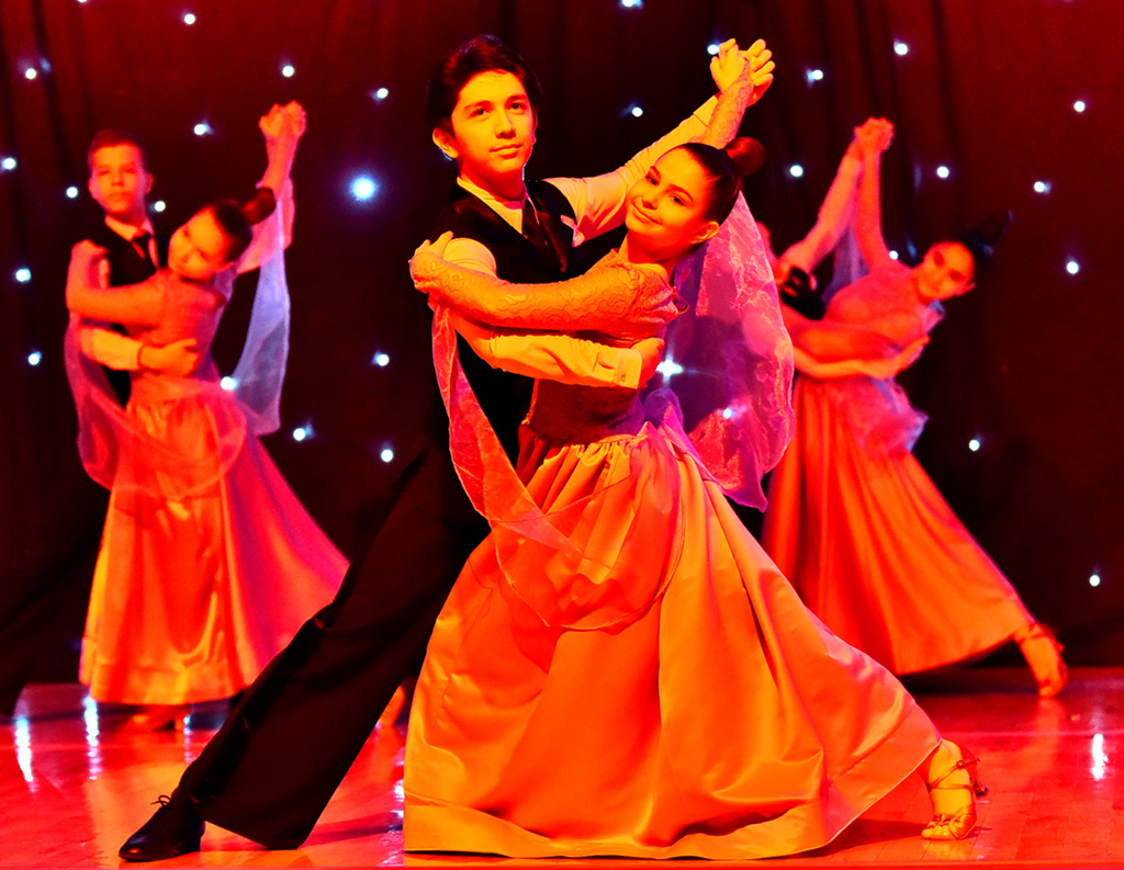 Young Dancers of National School of Dance Sport Perform in Spectacular Show