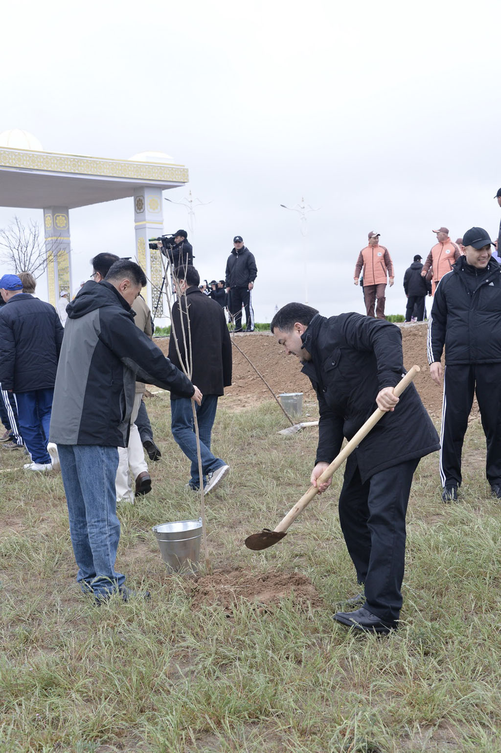 National tree planting campaign for the interests of ecological wealth