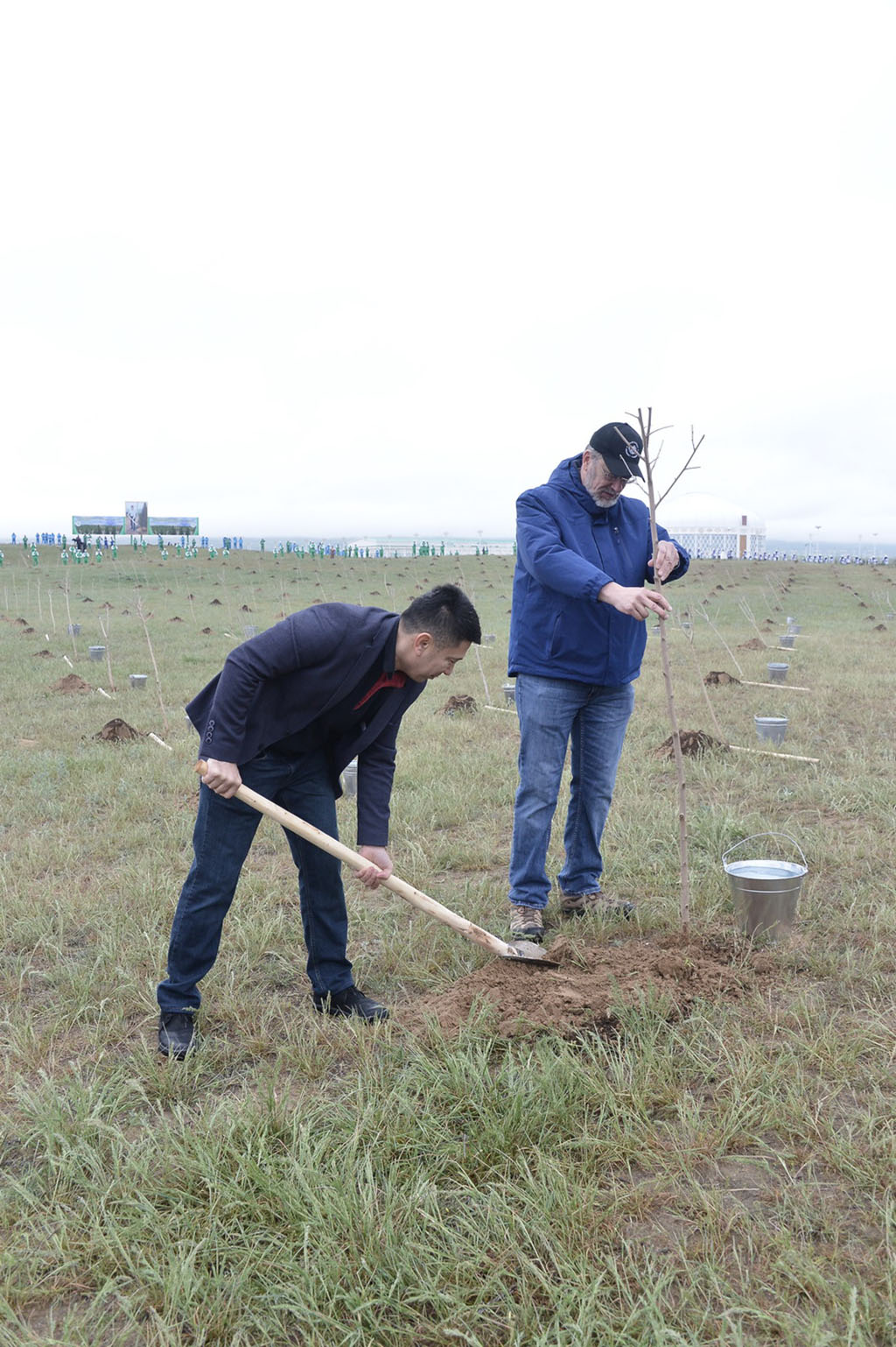 National tree planting campaign for the interests of ecological wealth