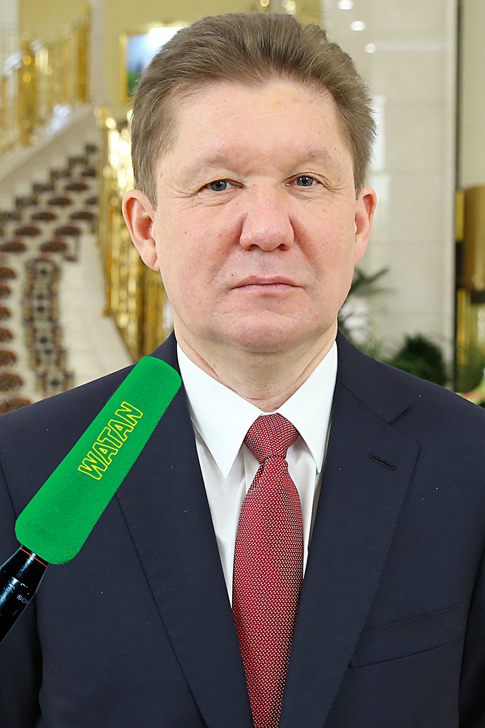 Türkmenistanyň Prezidenti «Gazprom» açyk paýdarlar jemgyýetiniň müdiriýetiniň başlygyny kabul etdi
