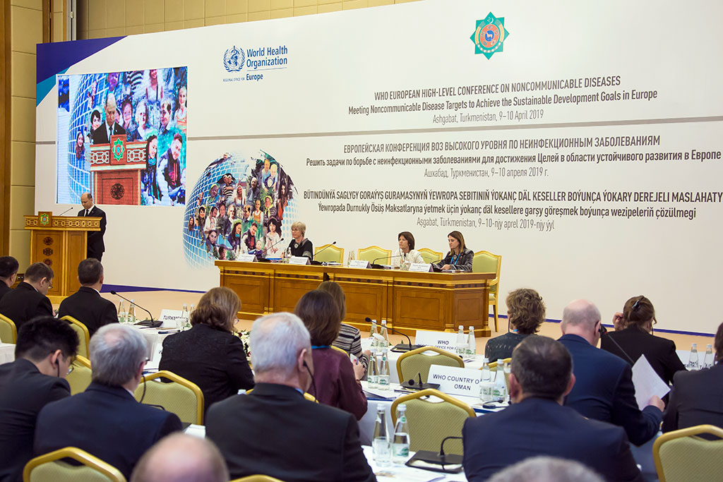 WHO Prevention of Noncommunicable Diseases Certificate awarded to Turkmenistan