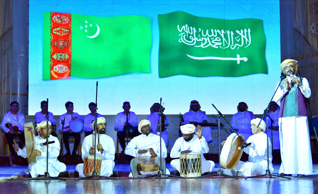 The Days of Culture of Saudi Arabia in Turkmenistan are finished with joint concert