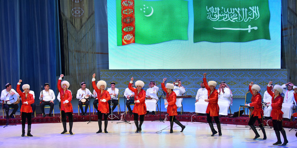 The Days of Culture of Saudi Arabia in Turkmenistan are finished with joint concert