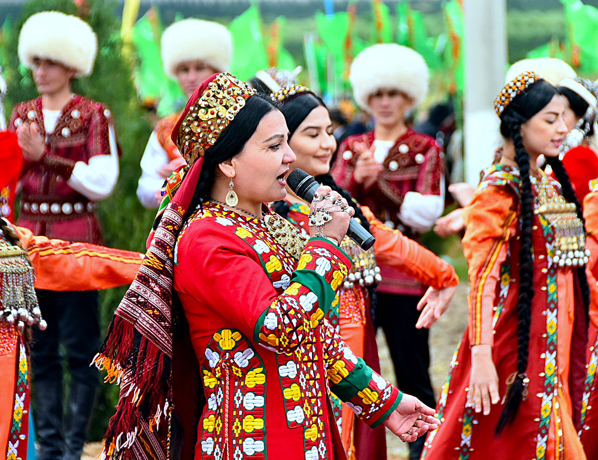 Туркменистан Туркмен туркменка