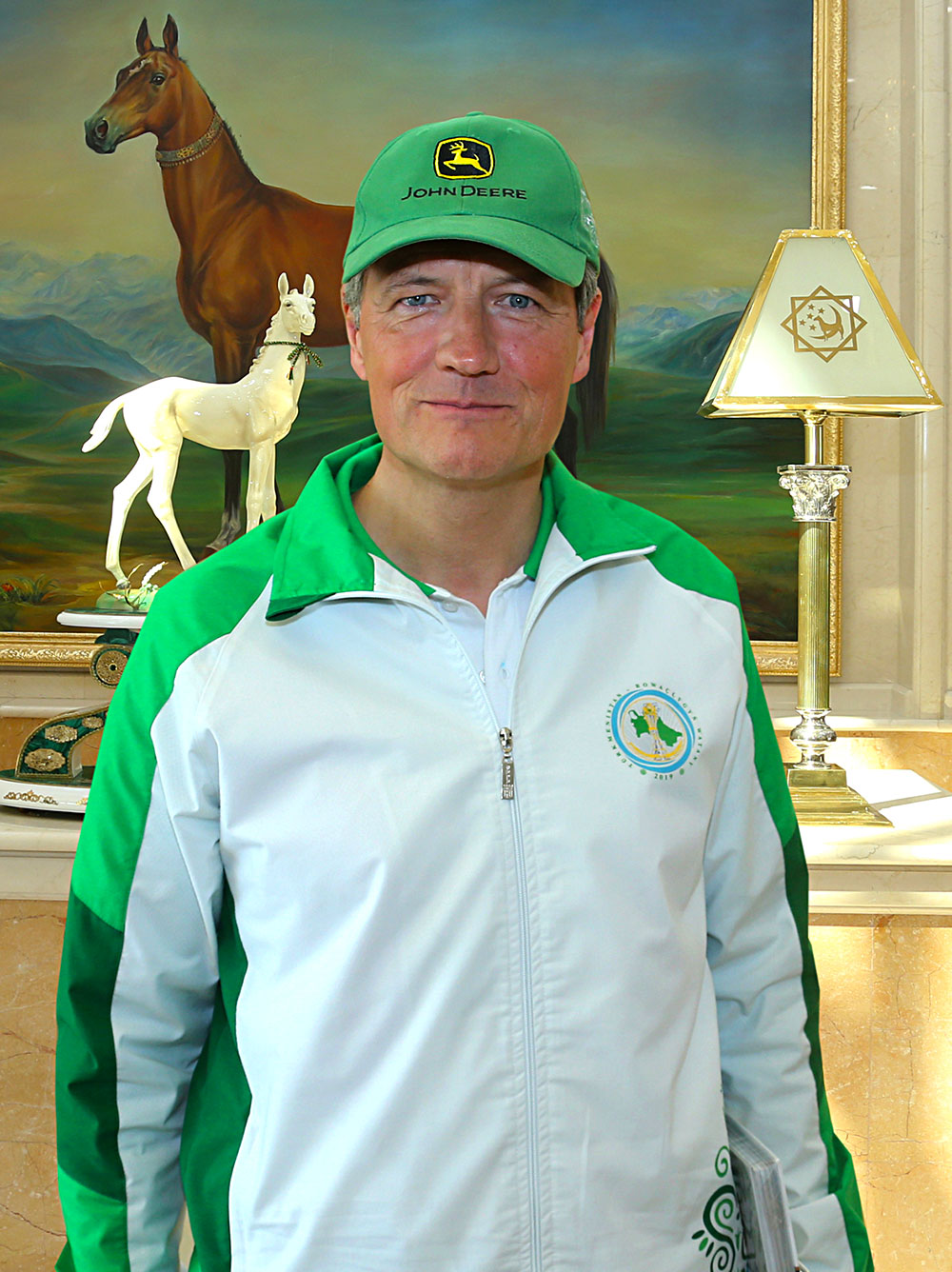 Türkmenistanyň Prezidenti «John Deere» kompaniýasynyň bölüminiň prezidentini kabul etdi