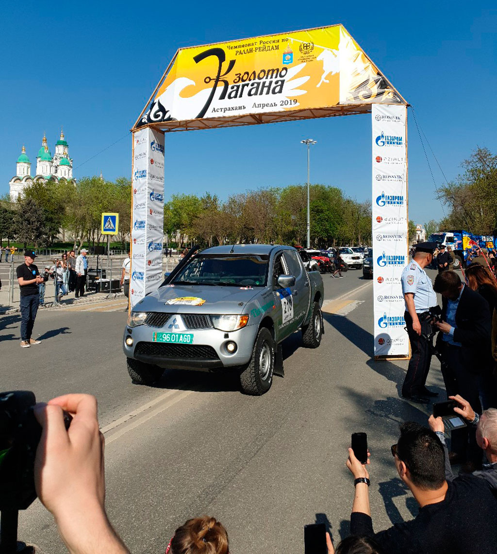 Turkmen motor racers are among the prize winners of “The Gold of Kagan – 2019” rally raid 