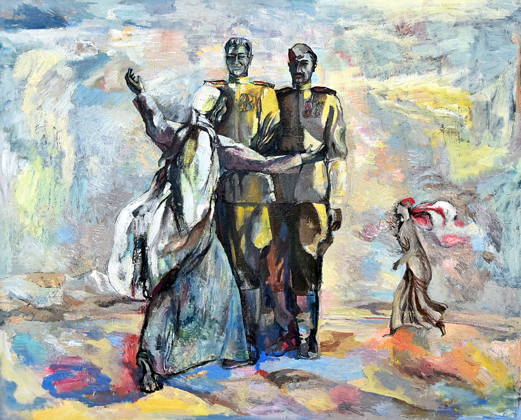 Выставка в музее ИЗО: мы вернулись с Победой!