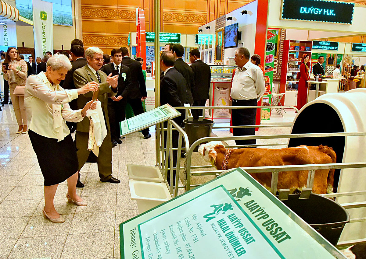 Achievement of Turkmen agricultural complex and innovations in seed production are reviewed in Ashgabat