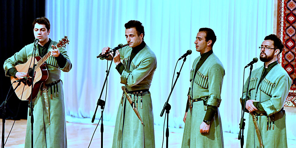 Ashgabat Residents Get to Know Rustavi Ensemble