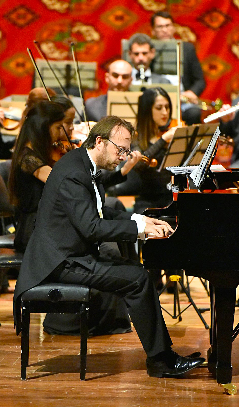 Italian Pianist Roberto Prosseda Gives Concert in Ashgabat