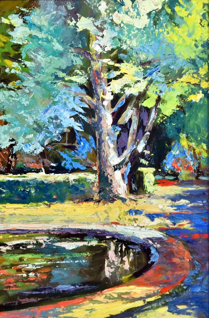 Живописное посвящение Махтумкули 