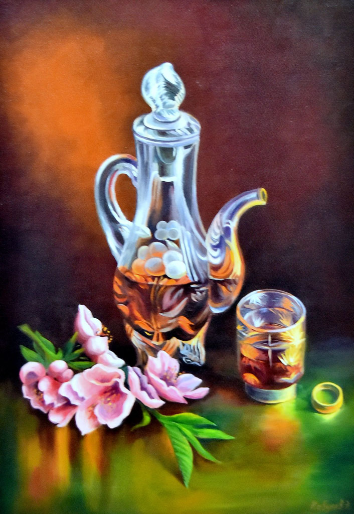 Живописное посвящение Махтумкули 