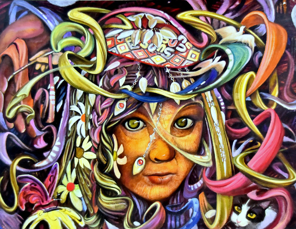 Живописное посвящение Махтумкули 