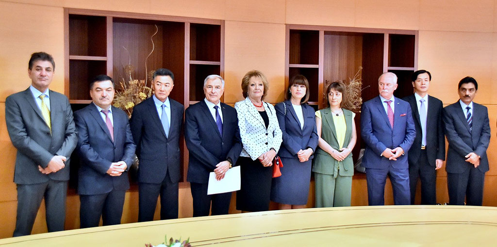 The Foreign Ministry of Turkmenistan holds the meeting with the Head of the EU Diplomacy Federica Mogherini 