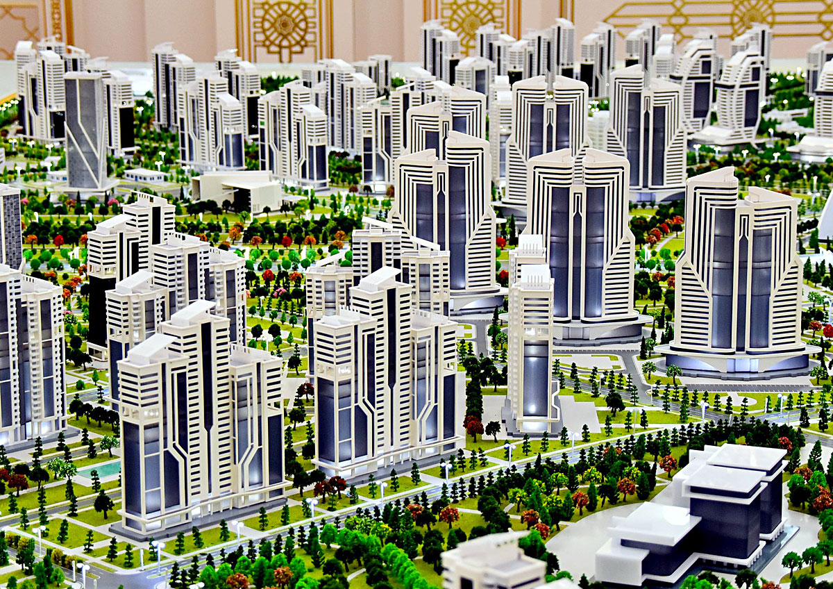 Presentation of the project of Ashgabat City is held in the capital’s administration 