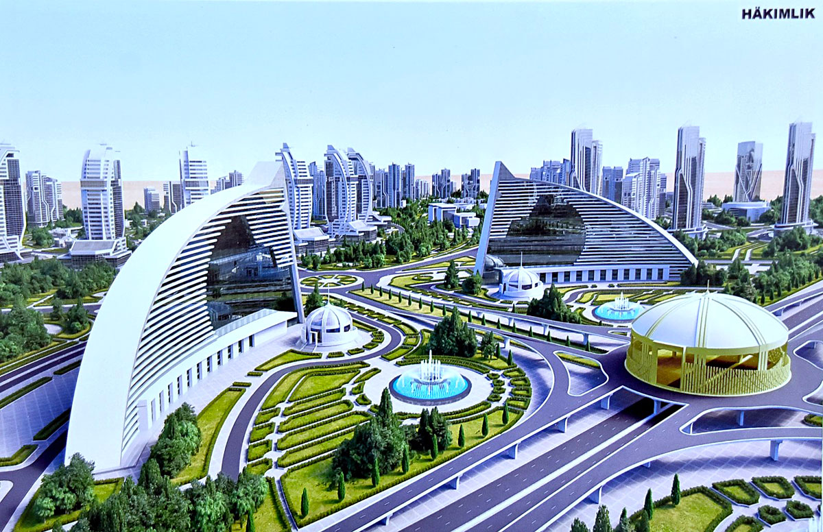 Presentation of the project of Ashgabat City is held in the capital’s administration 