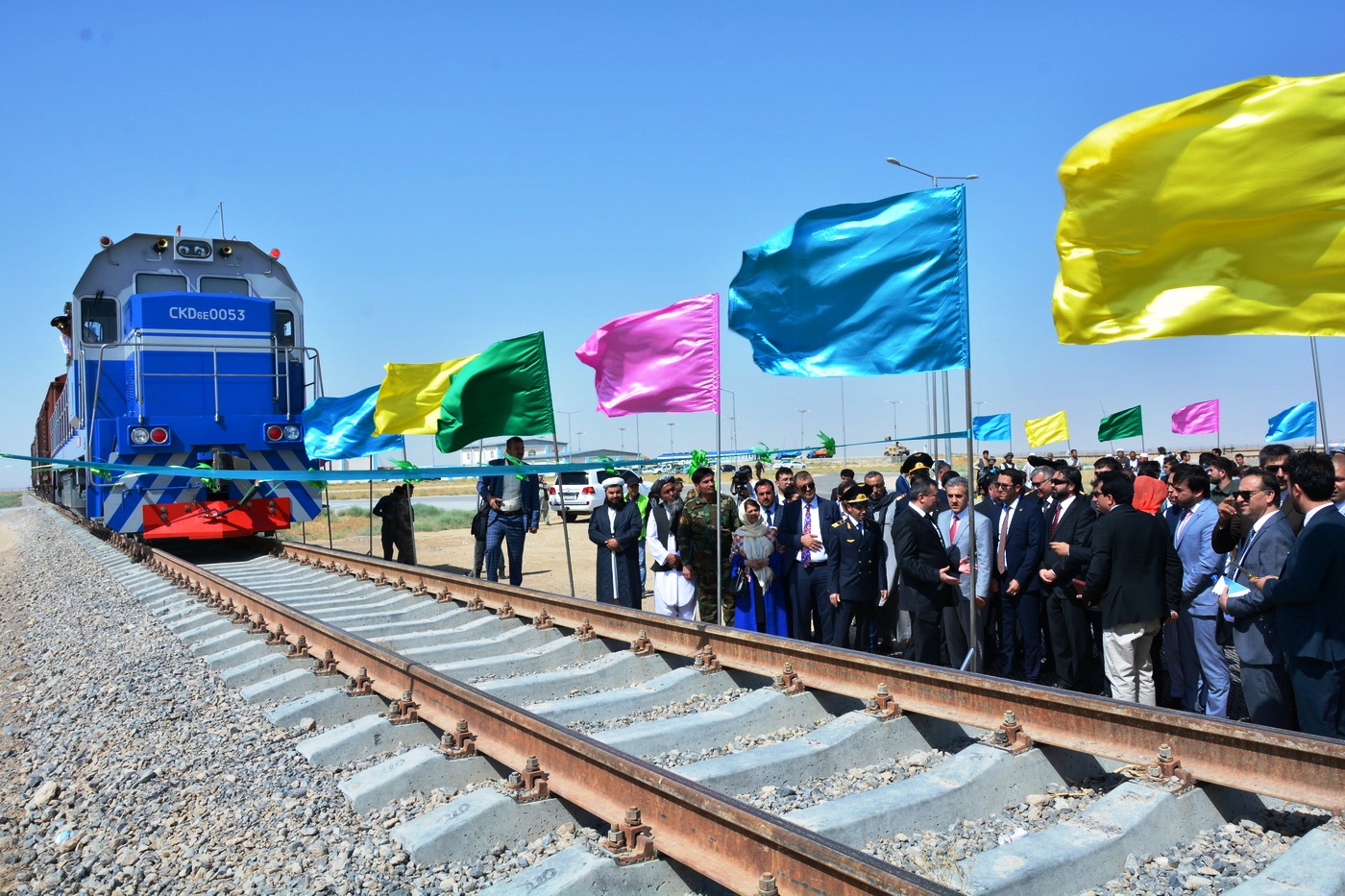 Important Turkmen – Afghan project of construction of Akina – Andhoy railway started