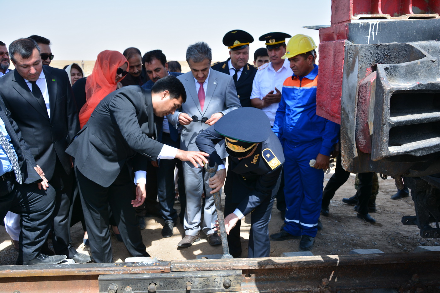 Important Turkmen – Afghan project of construction of Akina – Andhoy railway started