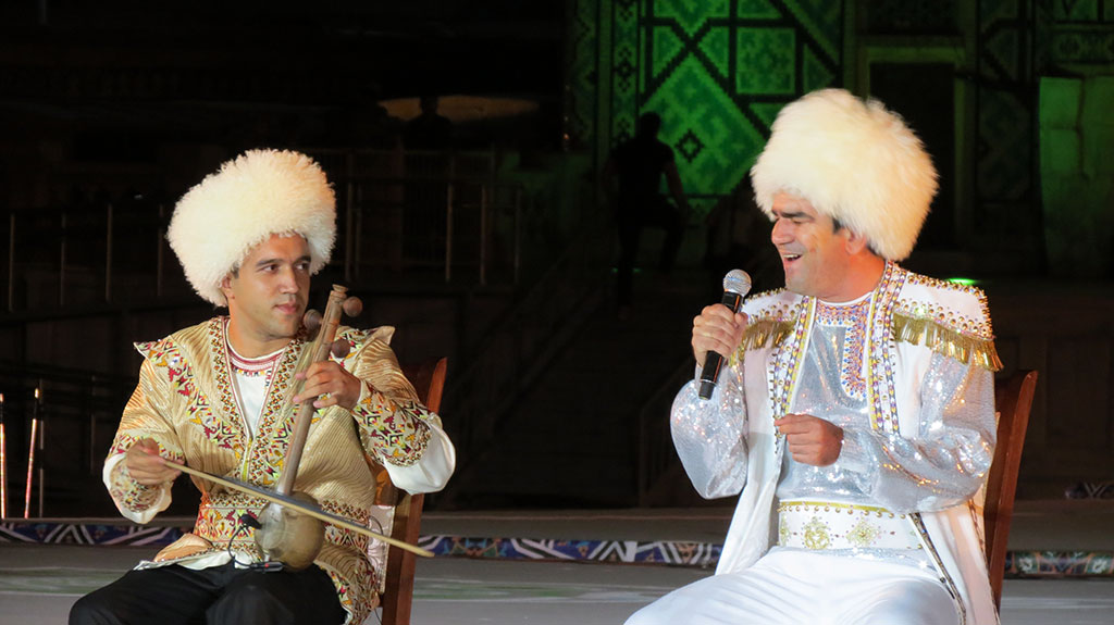 Türkmenistanly artistler halkara gözden geçirilişinde çykyş etdiler 