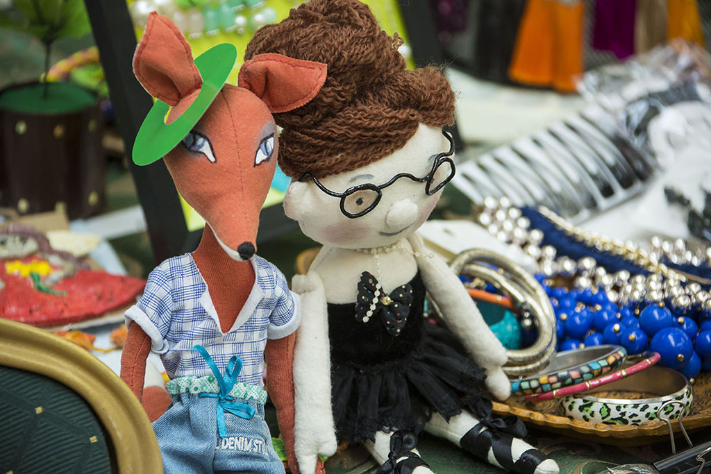 Art-bazarda ylham bilen üýtgeşik täzelikler  utgaşýar