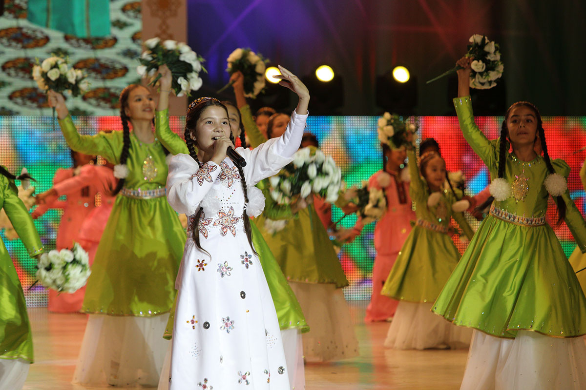 Zehinli çagalaryň «Garaşsyzlygyň merjen däneleri» bäsleşiginiň jemleýji konserti