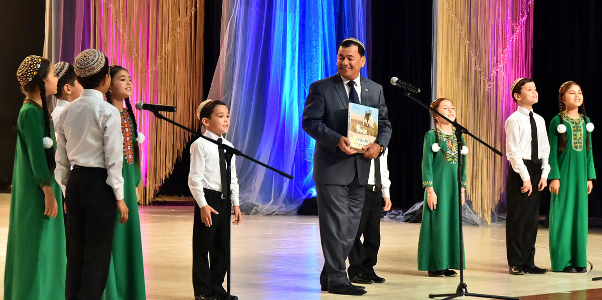 Presentation of book «Türkmen alabaýy» is held in the capital