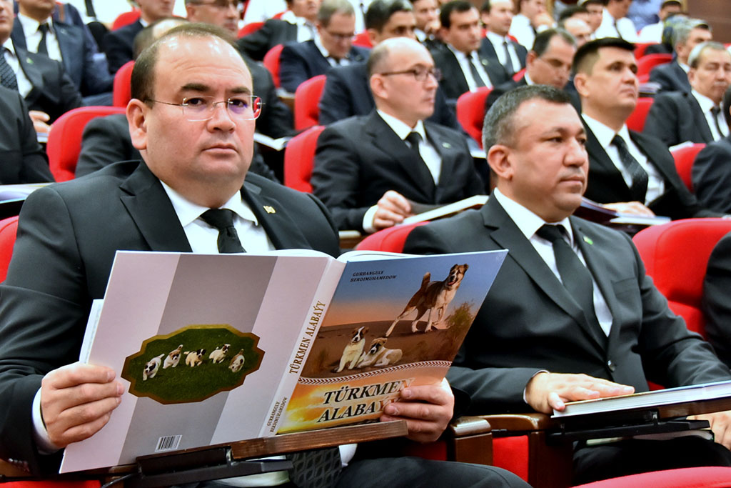 A series of presentations of the new work by the President of Turkmenistan in Ashgabat 