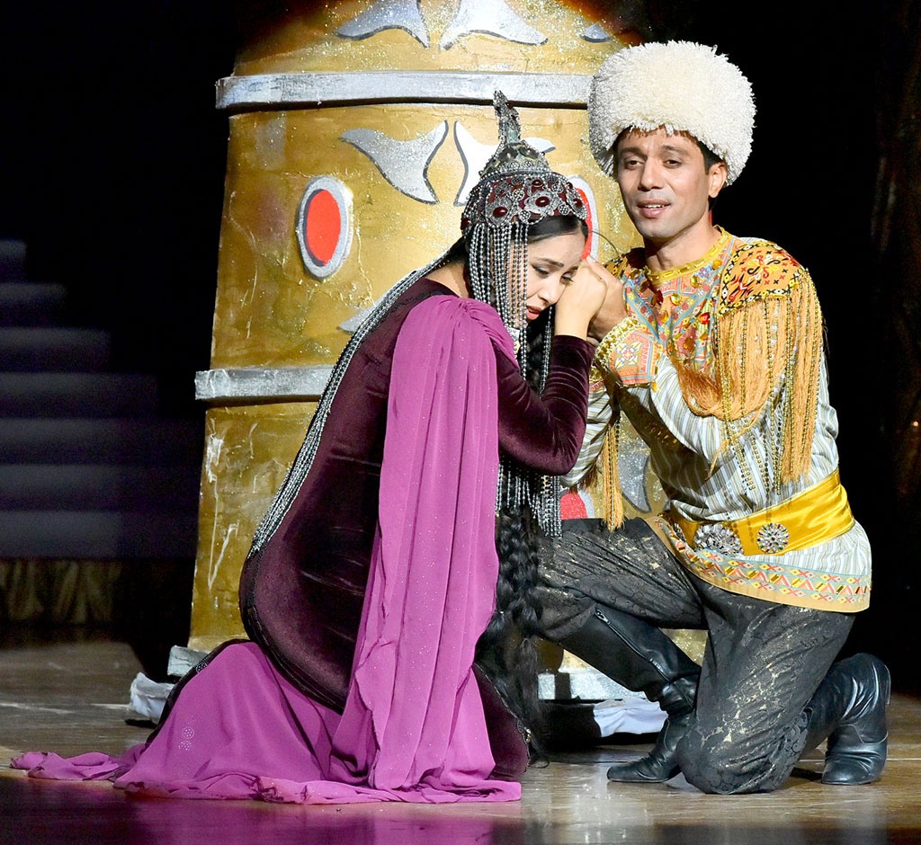 «Saýatly-Hemra» dessany esasynda opera oýny goýuldy  