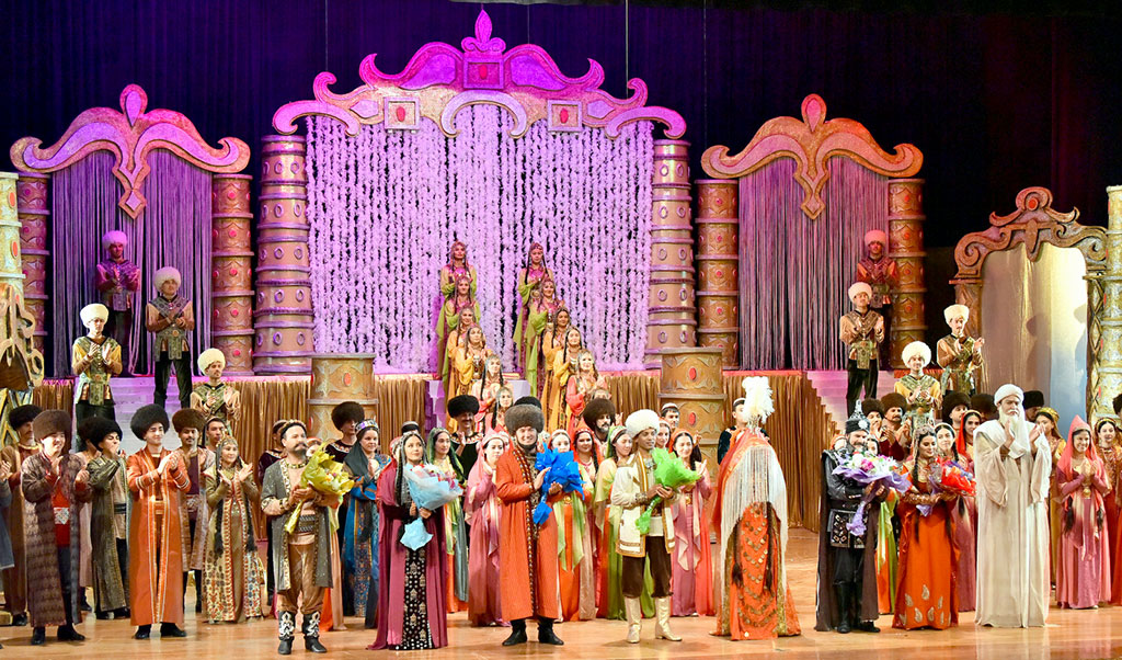 «Saýatly-Hemra» dessany esasynda opera oýny goýuldy  