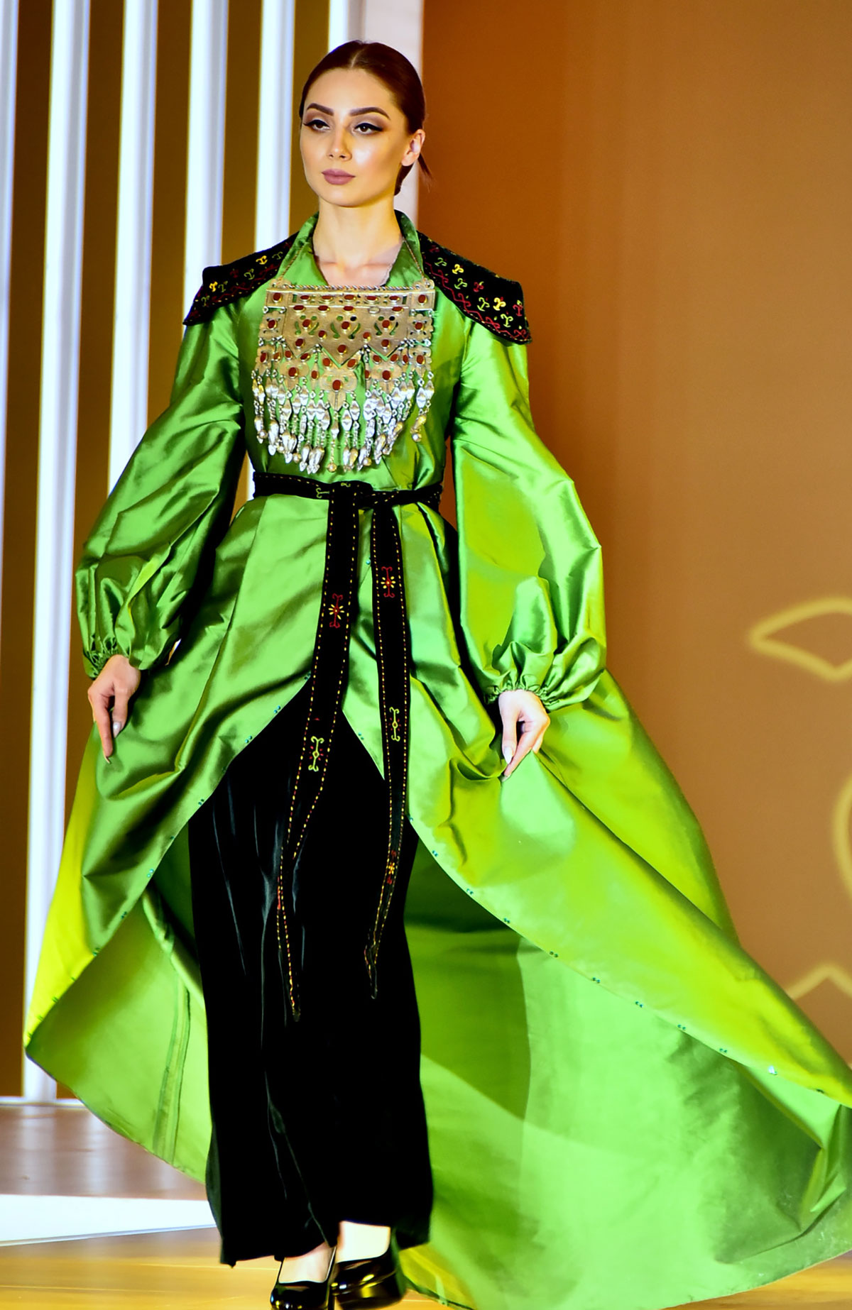 Fashion designers from France and Uzbekistan present their collection